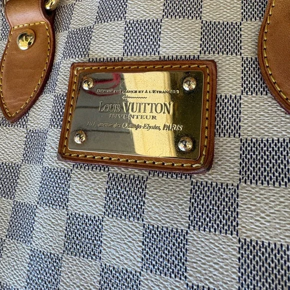 Louis Vuitton Hampstead Damier Azure w COA - Picture 2 of 9